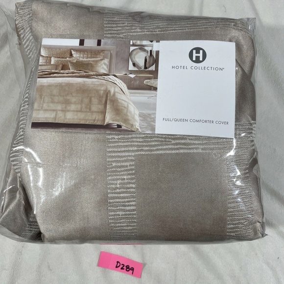NIB Hotel Collection Burnish Duvet Cover ONLY [ Full‎ / Queen ] - Picture 1 of 12